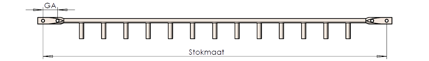 Mazenstaaf-stokmaat